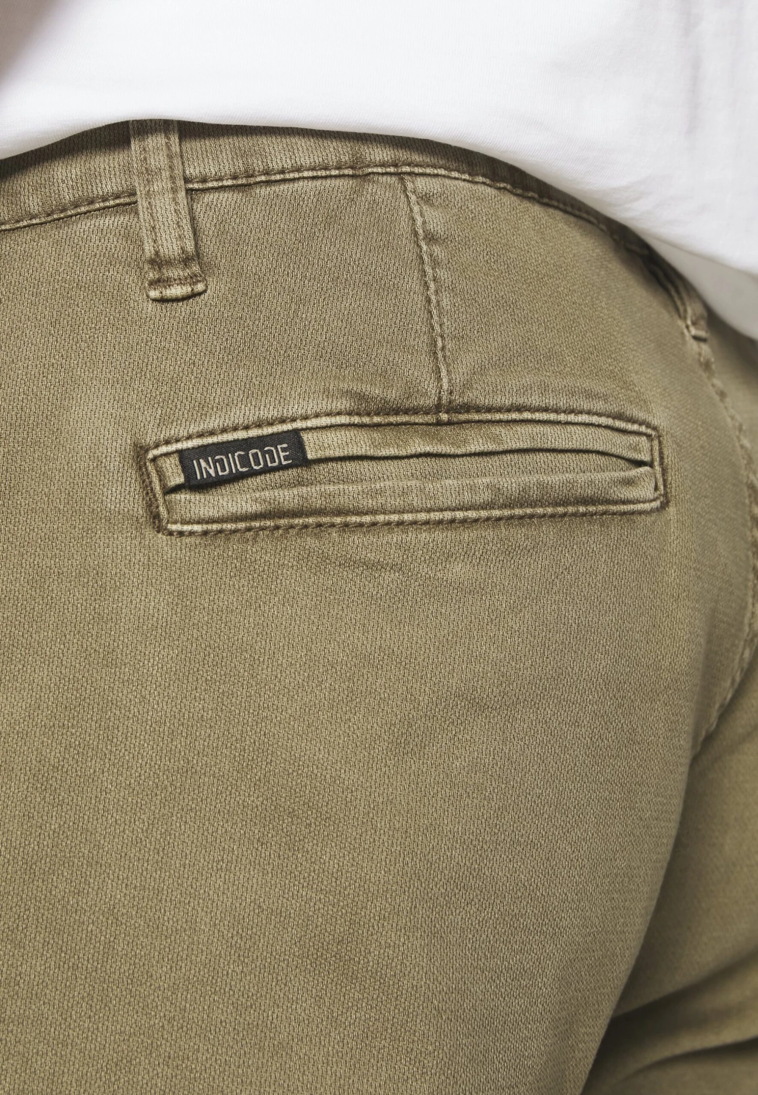 Indicode Jeans Mapp - Cargobukse - Olive 7 Indicode Jeans Mapp - Cargobukse - Olive - Bilde 5