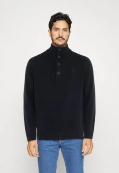 Indicode Jeans Inyosevally - Strikkegenser - Dark Navy