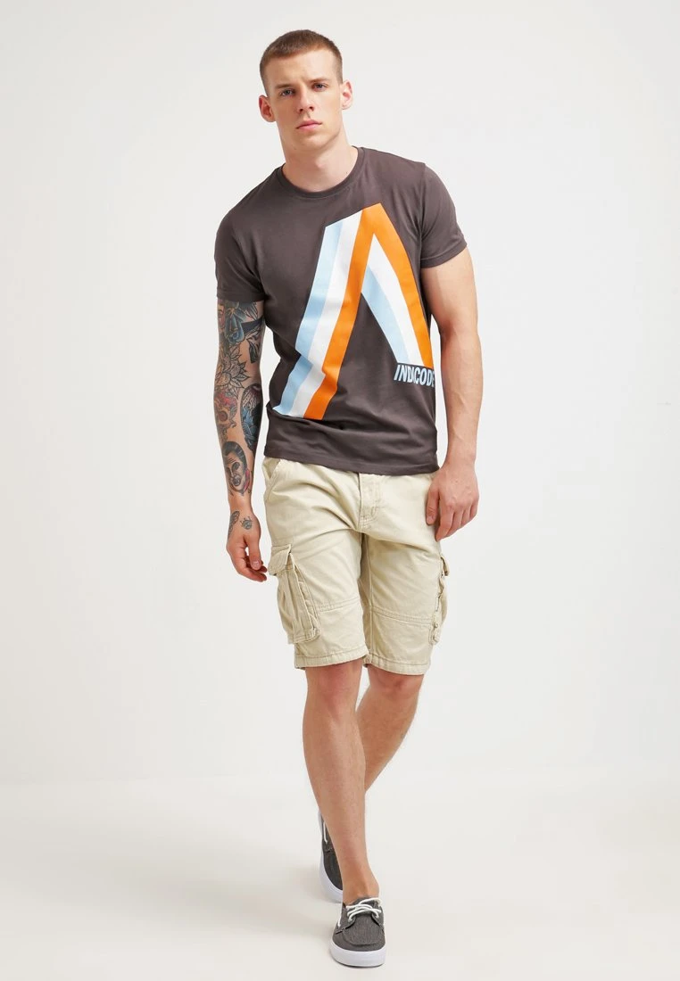 Indicode Jeans Monroe - Shorts - Fog 4 Indicode Jeans Monroe - Shorts - Fog - Bilde 2