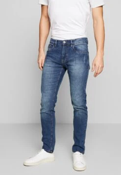 Indicode Jeans Tony - Jeans Slim Fit - Mid Indigo
