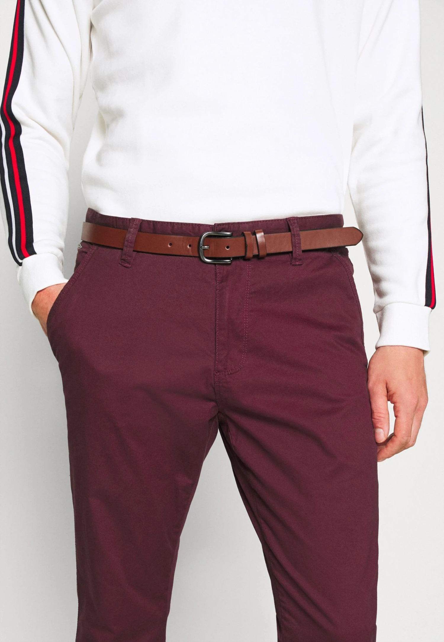 Indicode Jeans Gover - Chinos - Zinfandel 8 Indicode Jeans Gover - Chinos - Zinfandel - Bilde 6