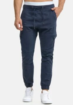 Indicode Jeans Levi - Cargobukse - Navy