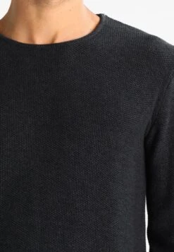 Indicode Jeans Kristan - Strikkegenser - Black -Indicode Jeans 1985424be97d4d6ba758cdecd930e17e