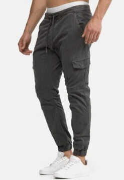Indicode Jeans Levi - Cargobukse - Raven -Indicode Jeans 1a640f780a614f659466f43267cf70a9