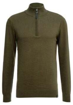 Indicode Jeans Ancona - Strikkegenser - Army -Indicode Jeans 214bc5c0719e4098aefdd48de7e74ad8