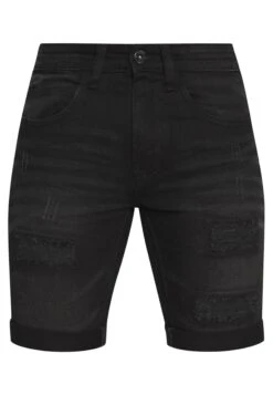 Indicode Jeans Kaden Holes - Jeansshorts - Ultra Black -Indicode Jeans 253eb449703f464892f7f3cf2238670e