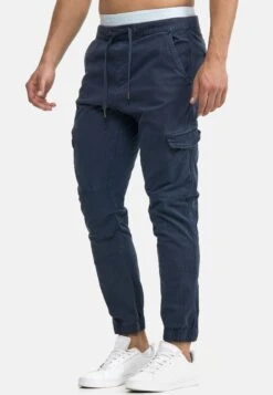 Indicode Jeans Levi - Cargobukse - Navy -Indicode Jeans 2b4207012b214f45ae9adcd7d035356e