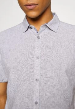 Indicode Jeans Massimo - Skjorte - Pewter -Indicode Jeans 2febf32b255445428821a4e17c0aa722