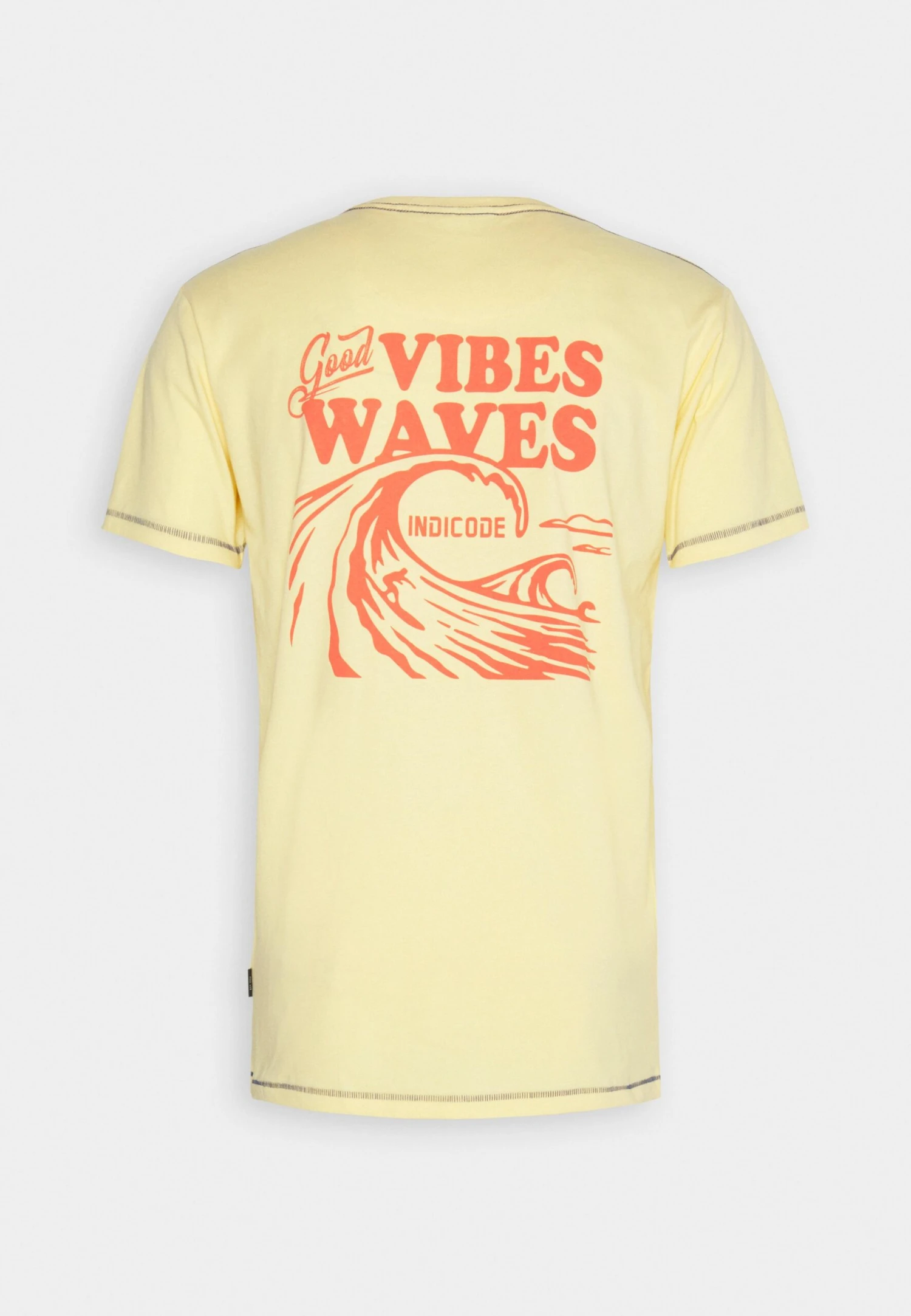 Indicode Jeans Wave - T-Shirts Med Print - Golden Haze 8 Indicode Jeans Wave - T-Shirts Med Print - Golden Haze - Bilde 6