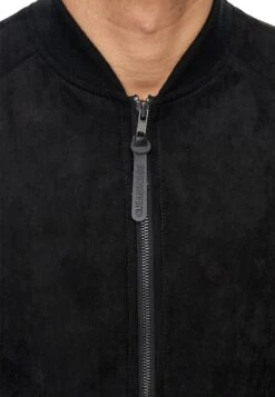 Indicode Jeans Wayne - Imitert Skinnjakke - Black -Indicode Jeans 43fff54f539e43ceb5e33d174fe2730b