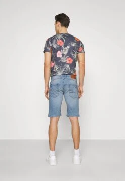 Indicode Jeans Kaden Holes - Jeansshorts - Blue Wash -Indicode Jeans 44434b5bc4fa42218e48043f35c0dc56