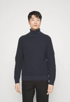 Indicode Jeans Inglassvin - Strikkegenser - Dark Navy