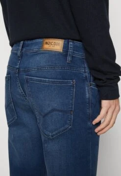 Indicode Jeans Coil Jogger - Jeans Tapered Fit - Medium Indigo -Indicode Jeans 4e88dceed7fd49869e08a22739032191