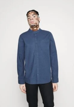 Indicode Jeans Raffi - Skjorte - Blue Black Denim