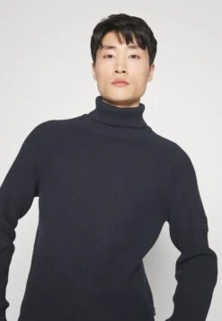 Indicode Jeans Inglassvin - Strikkegenser - Dark Navy -Indicode Jeans 5e205a43d5794598a8b3d7befecd9807