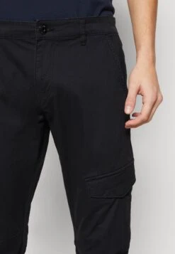 Indicode Jeans Javier - Cargobukse - Black -Indicode Jeans 69c6def96c104996b9d4fbe875de238c