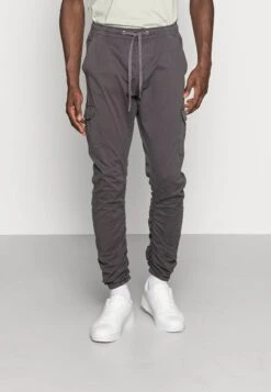Indicode Jeans Lakeland - Cargobukse - Dark Grey