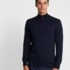 Indicode Jeans Ancona - Strikkegenser - Navy -Indicode Jeans 76bfa813af11405f93c9ca07954e8a19