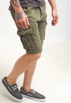 Indicode Jeans Monroe - Shorts - Army -Indicode Jeans 78ae969ec61640058fe92c7d9319f3bb