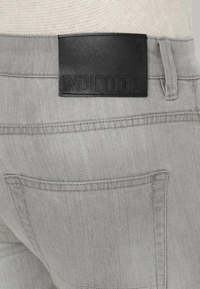 Indicode Jeans Tony - Jeans Slim Fit - Light Grey 7 Indicode Jeans Tony - Jeans Slim Fit - Light Grey - Bilde 6