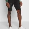 Indicode Jeans Kaden Holes - Jeansshorts - Ultra Black -Indicode Jeans 7a49bc4b89074e2591c8f7342fc0f45b