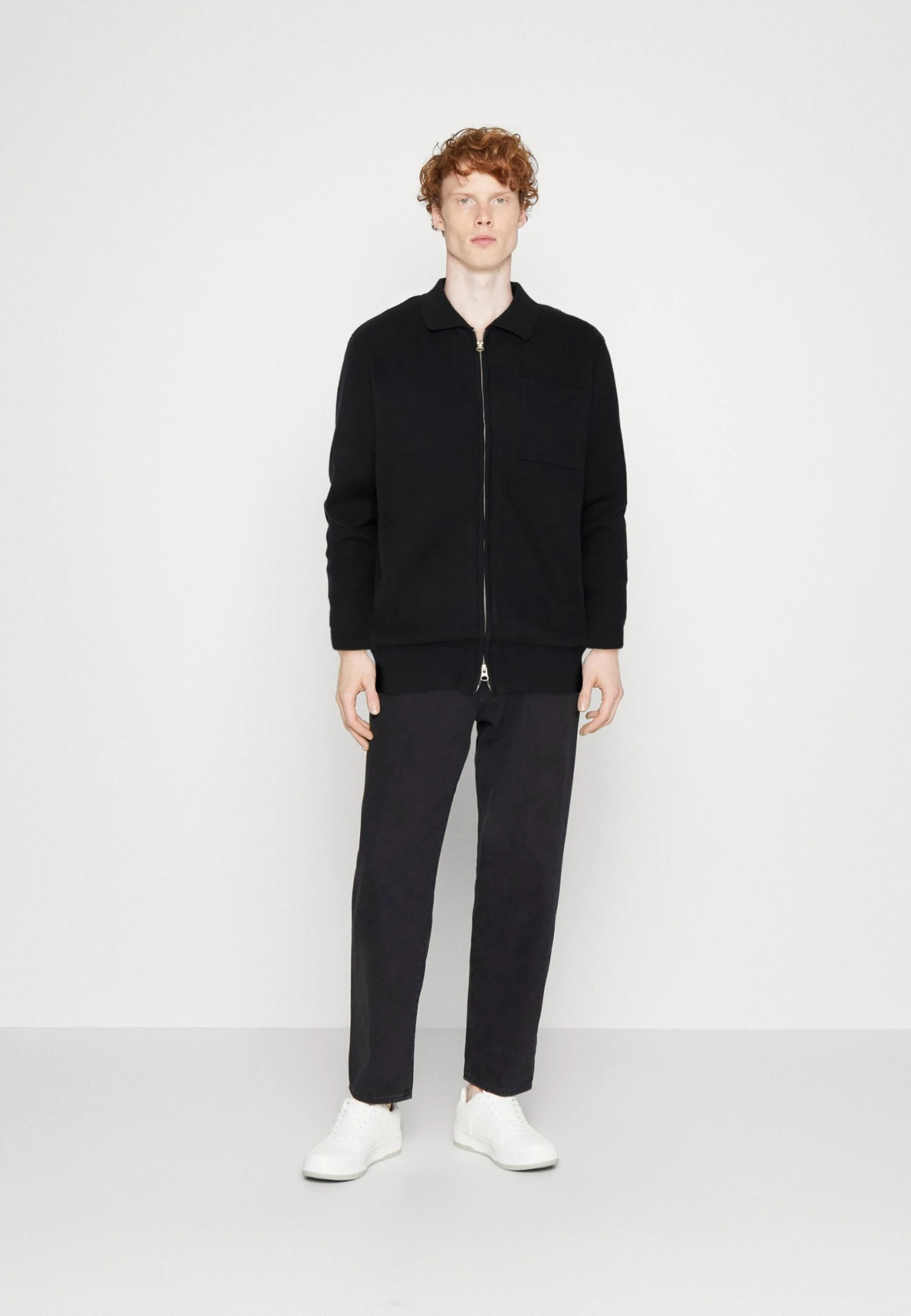 Indicode Jeans Inmuhlan - Cardigan - Black 4 Indicode Jeans Inmuhlan - Cardigan - Black - Bilde 2