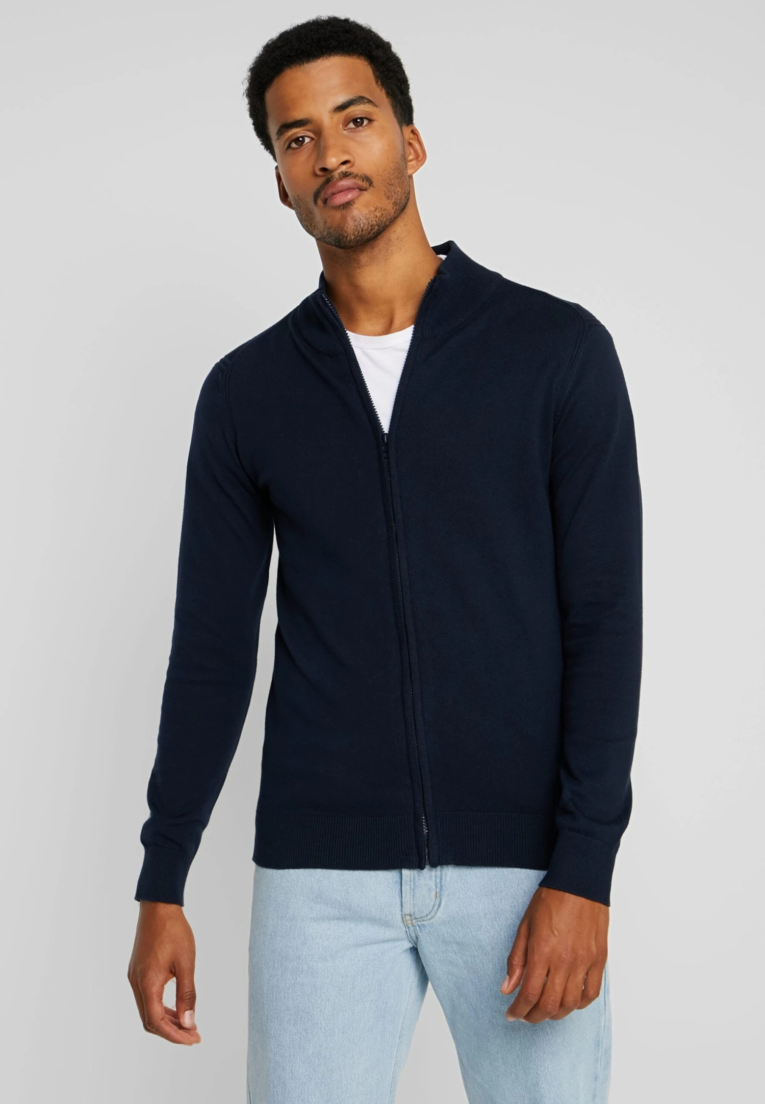 Indicode Jeans Chancellor - Cardigan - Navy 2 Indicode Jeans Chancellor - Cardigan - Navy