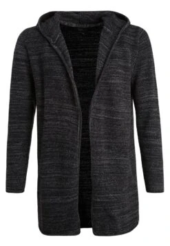 Indicode Jeans Denzel - Cardigan - Black -Indicode Jeans a5e3e04846bf45b0a83eeacf34f7706f