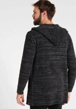 Indicode Jeans Denzel - Cardigan - Black -Indicode Jeans aa2c7ca985424ae1979f898e8221be42