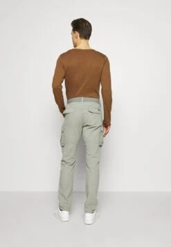 Indicode Jeans William - Cargobukse - Light Grey -Indicode Jeans b18ff5758e934de4b0d006c07cc451ec