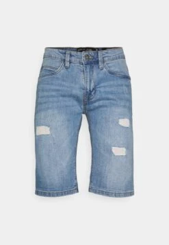 Indicode Jeans Kaden Holes - Jeansshorts - Blue Wash -Indicode Jeans b464b157a5dd4111a8940b70c8c64129