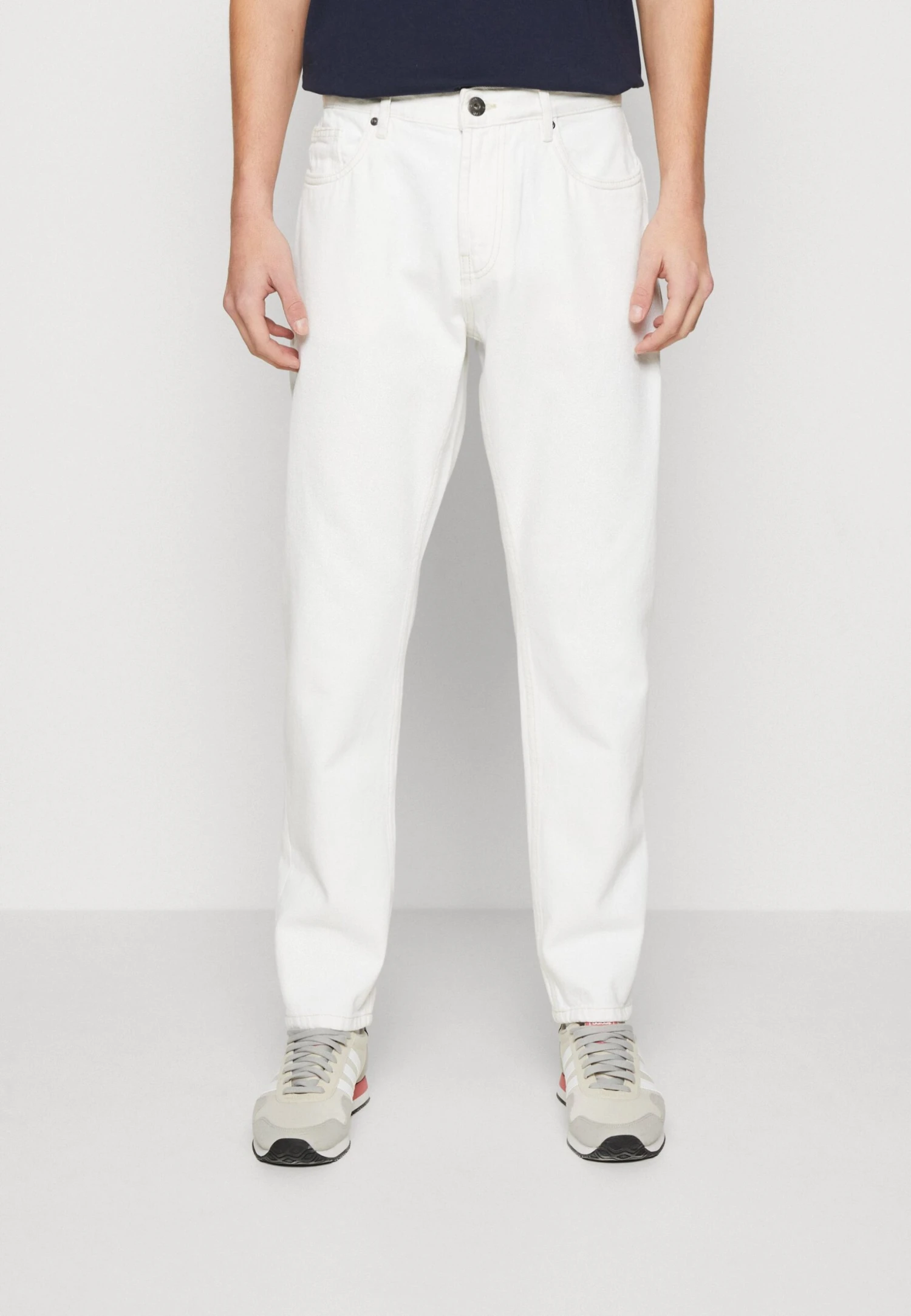 Indicode Jeans Jeans Tapered Fit - White Heaven 3 Indicode Jeans Jeans Tapered Fit - White Heaven