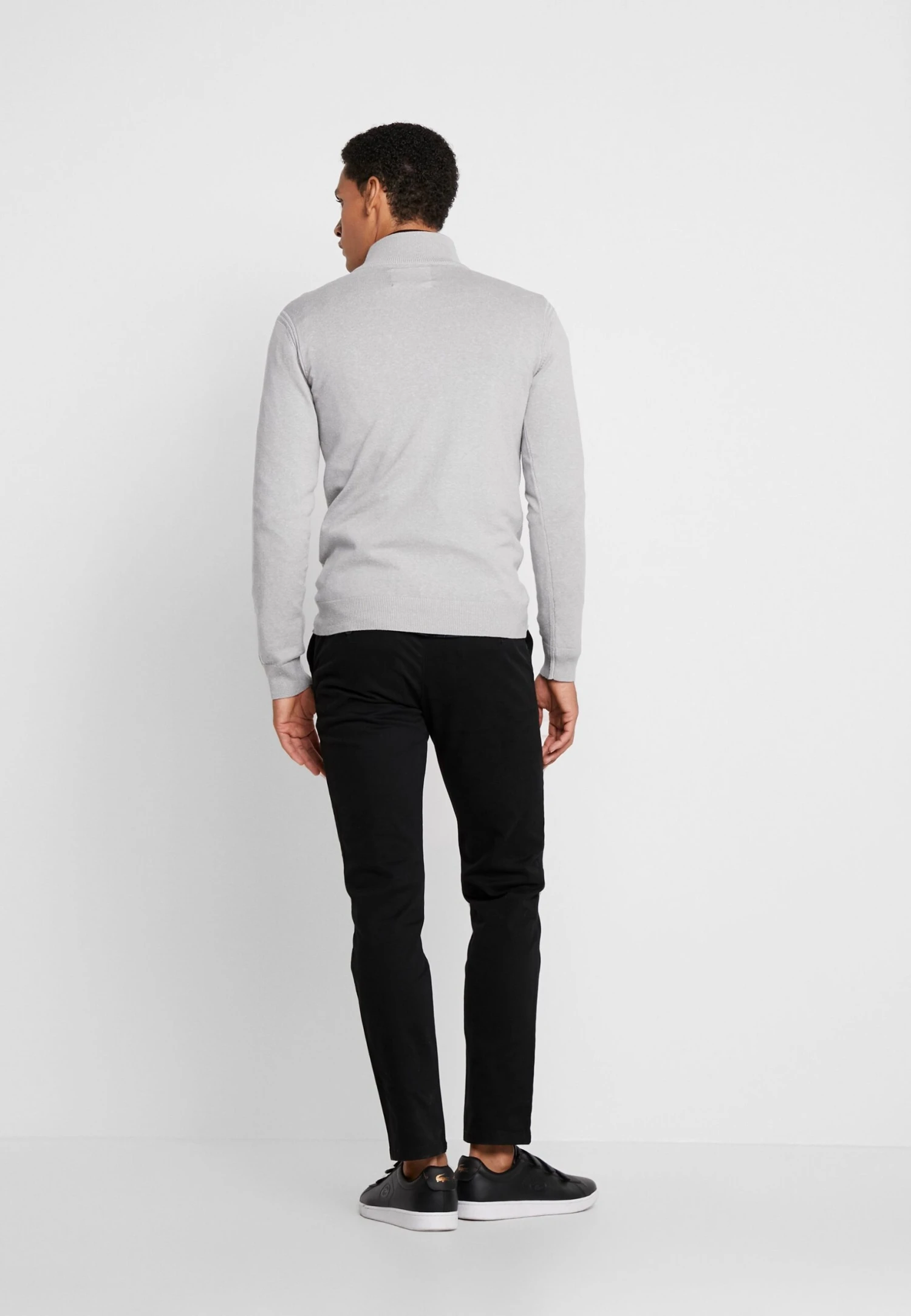 Indicode Jeans Ancona - Strikkegenser - Light Grey 5 Indicode Jeans Ancona - Strikkegenser - Light Grey - Bilde 3