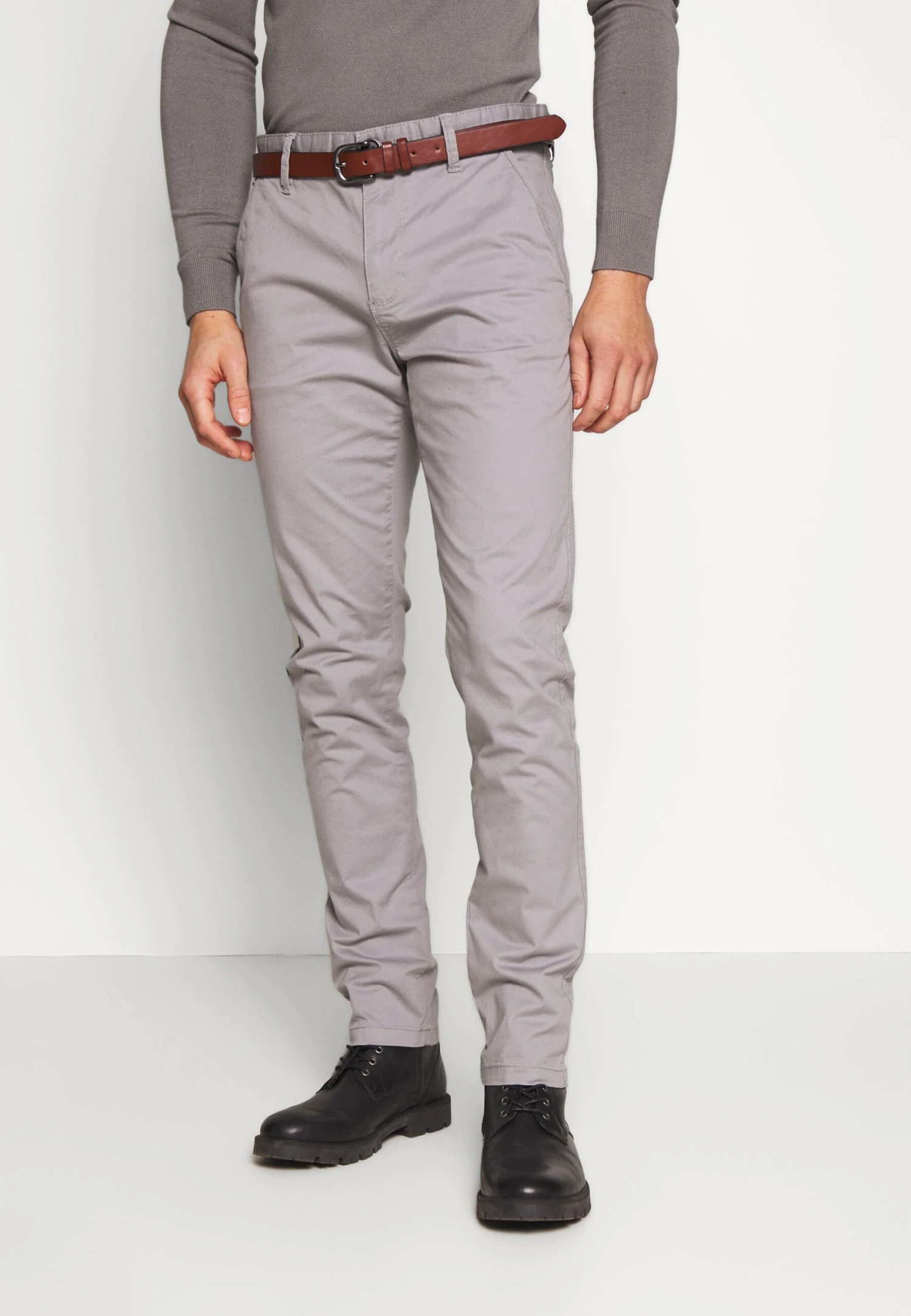 Indicode Jeans Gover - Chinos - Light Grey 3 Indicode Jeans Gover - Chinos - Light Grey