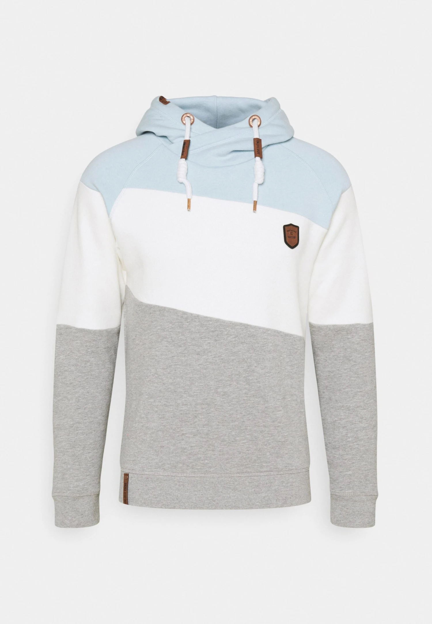 Indicode Jeans Pessac - Hoodie - Skyblue 7 Indicode Jeans Pessac - Hoodie - Skyblue - Bilde 5