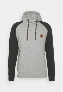 Indicode Jeans Dyott - Hoodie - Black Mix -Indicode Jeans cbe86f9a0a32453a94178502e35437ab