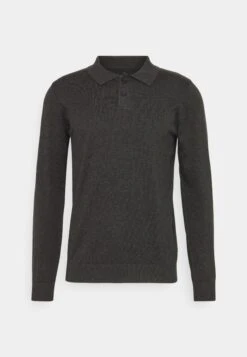 Indicode Jeans Barner - Poloskjorter - Charcoal Mix