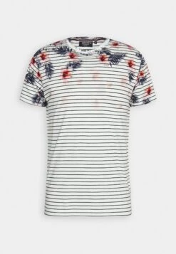 Indicode Jeans Ilbo - T-Shirts Med Print - Off-White -Indicode Jeans dca4610bca4b470b941a858064e62a39