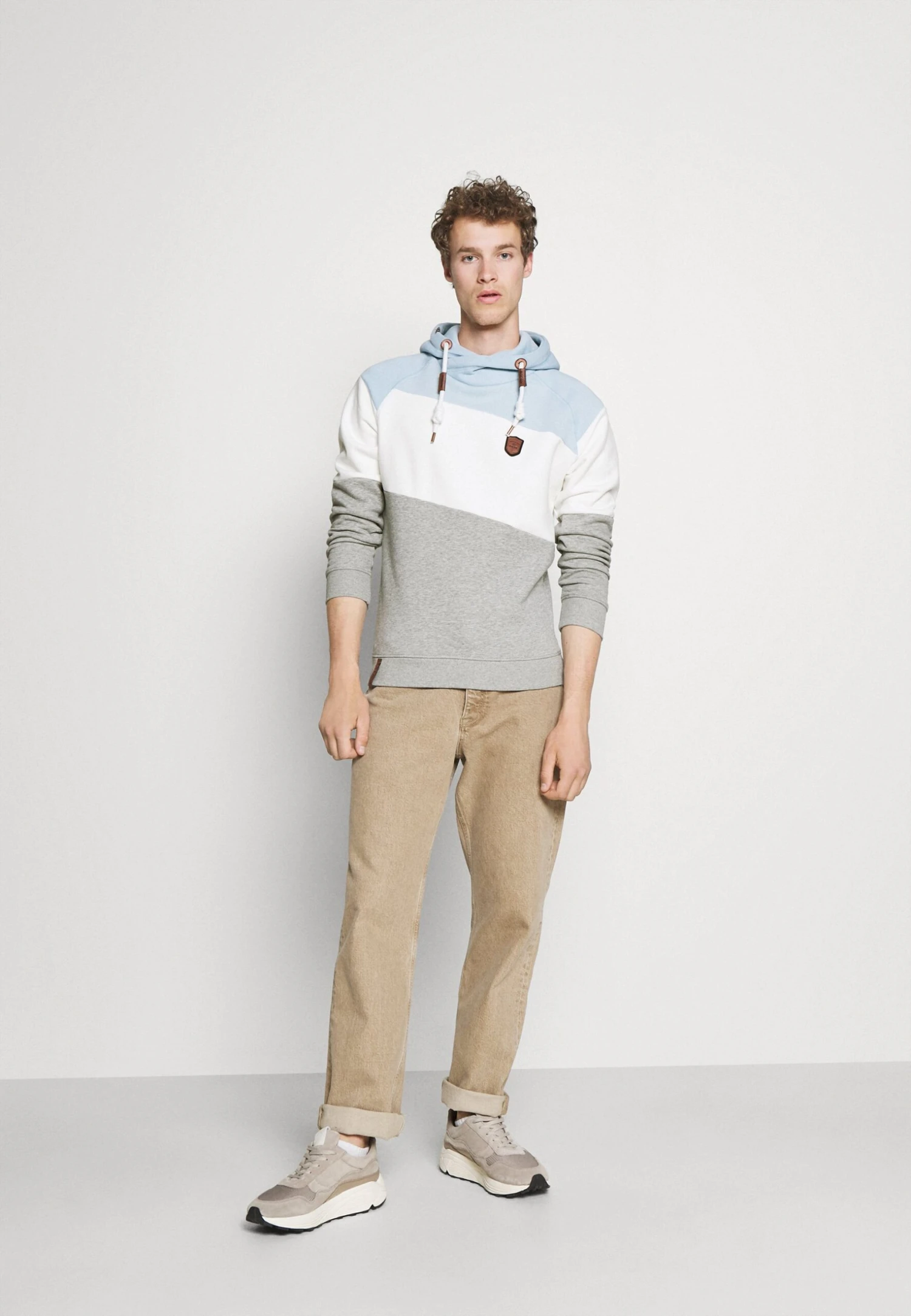 Indicode Jeans Pessac - Hoodie - Skyblue 4 Indicode Jeans Pessac - Hoodie - Skyblue - Bilde 2