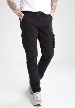 Indicode Jeans William - Cargobukse - Black