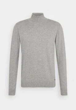 Indicode Jeans Burns - Strikkegenser - Mottled Light Grey -Indicode Jeans f5bbb500fd6446fcb1cdf5d385a46013