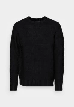 Indicode Jeans Bussel - Strikkegenser - Black 10 Indicode Jeans Bussel - Strikkegenser - Black -Indicode Jeans f9be029af03d4fd88a2a7ff4d1f7e52c