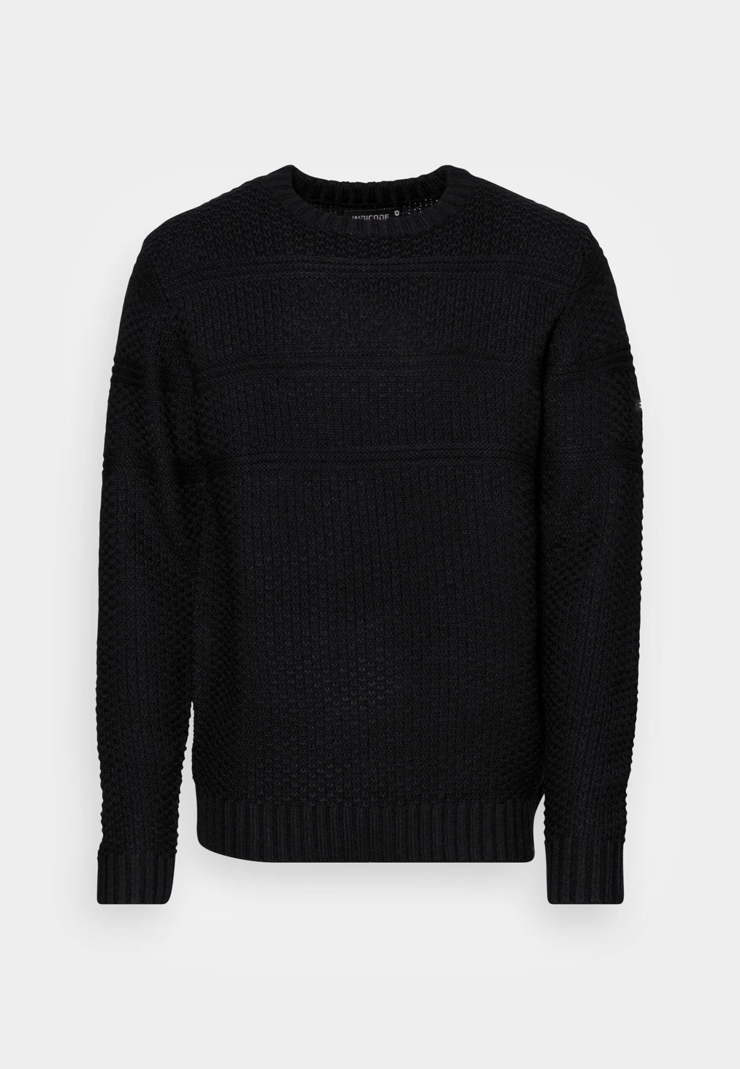 Indicode Jeans Bussel - Strikkegenser - Black 6 Indicode Jeans Bussel - Strikkegenser - Black - Bilde 4