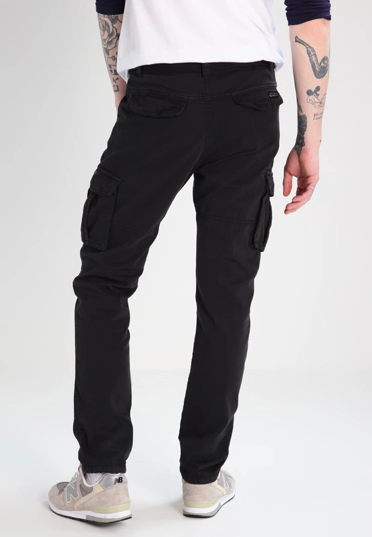 Indicode Jeans William - Cargobukse - Black 5 Indicode Jeans William - Cargobukse - Black - Bilde 3