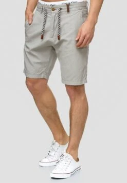 Indicode Jeans Shorts - Light Grey
