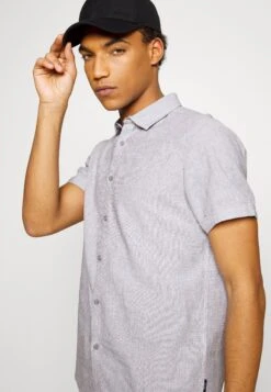 Indicode Jeans Massimo - Skjorte - Pewter -Indicode Jeans fd248c3ac6064f55b790d472e9f9b0bf