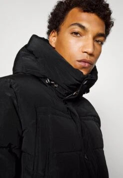 Indicode Jeans Sulmon - Vinterkåpe / -Frakk - Black -Indicode Jeans fee14f6f789f458589a62ea3f13c0be0